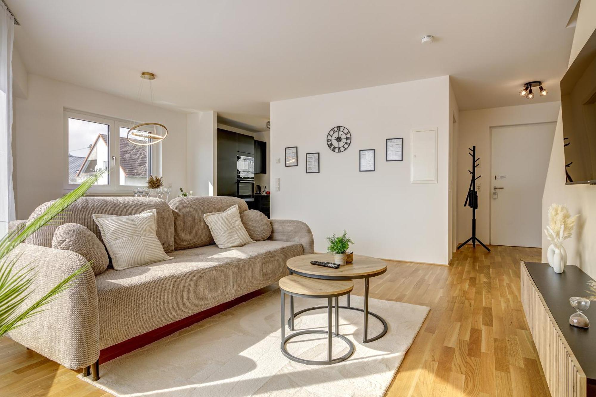 Exklusive 3-Zimmer Luxus-Maisonette In Hochheim - Naehe Frankfurt Flughafen, Wiesbaden Und Mainz Hochheim am Main Exteriér fotografie